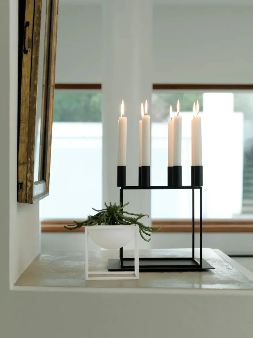 Audo Copenhagen Service<Lille Kubus Skål, sort fra