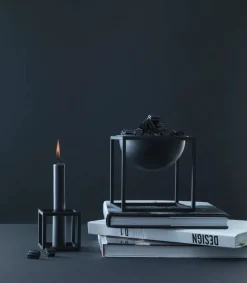 Audo Copenhagen Service<Lille Kubus Skål, sort fra