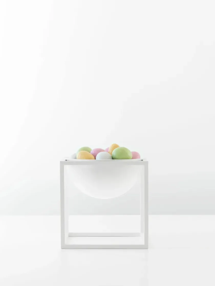 Audo Copenhagen Service<Lille Kubus Skål, sort fra