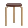 Artek Skamler<Limited Edition Stool 60, Mahogany Brown fra