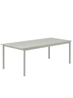 Muuto Haveborde<Linear Steel Table, 220x90 cm fra