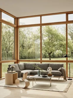 Fritz Hansen Sofaer<Lissoni PL117S Hjørnesofa, Moss 015 fra