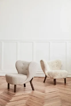 &Tradition Lænestole<Little Petra inkl. Skammel, karakorum fra