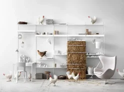 String Furniture Reolsystemer<Living Room A fra String