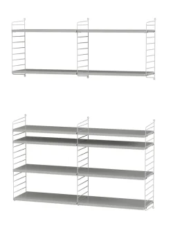 String Furniture Reolsystemer<Living Room N fra String