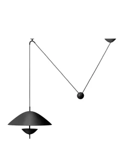 Ferm Living Pendler|Spots<Lod Pendant, blackened iron fra