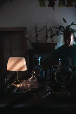 Foscarini Spots<Lumiere 30th Piccola, Bulles bordlampe, dæmpbar fra