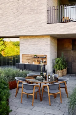 Cane-line Havestole<Luna Stol, teak/grey fra