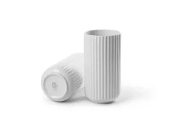 Lyngby Porcelæn Vaser<Lyngbyvasen blå glas fra