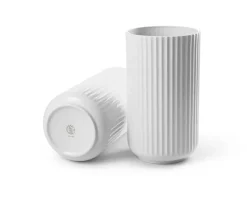 Lyngby Porcelæn Vaser<Lyngbyvasen blå glas fra