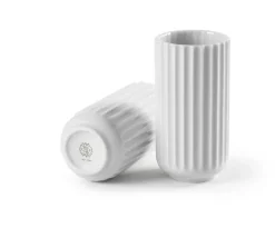 Lyngby Porcelæn Vaser<Lyngbyvasen i grøn glas fra