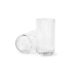 Lyngby Porcelæn Vaser<Lyngbyvasen i grøn glas fra