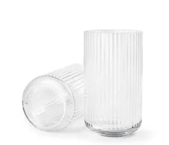 Lyngby Porcelæn Vaser<Lyngbyvasen i hvid fra