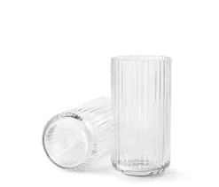 Lyngby Porcelæn Vaser<Lyngbyvasen i klar glas fra