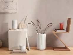 Lyngby Porcelæn Vaser<Lyngbyvasen i klar glas fra