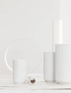 Lyngby Porcelæn Vaser<Lyngbyvasen i mørk grøn, H31 cm fra