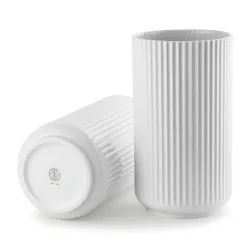 Lyngby Porcelæn Vaser<Lyngbyvasen i rosa, H25 cm fra