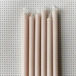 STOFF Nagel Stearinlys|Lysestager<Lys i beige til Nagel lysestage