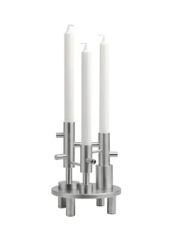 Fritz Hansen Lysestager<Lysestage large messing af Jaime Hayon