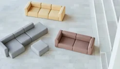 HAY Sofaer<Mags Low Armrest 3 pers. sofa, kombination 10 fra