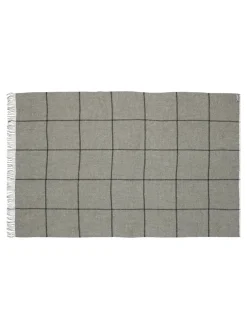 Silkeborg Uldspinderi Puder Og Plaider<Mandø Plaid, light grey fra