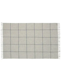 Silkeborg Uldspinderi Puder Og Plaider<Mandø Plaid, medium grey fra