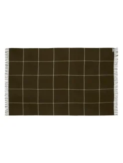 Silkeborg Uldspinderi Puder Og Plaider<Mandø Plaid, seaweed fra