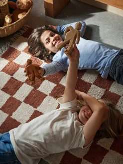 Ferm Living Gulvtæpper<Mara Washable Rug 90 x 150 cm, rust fra