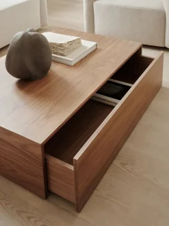 New Works Sofaborde<Mass Coffee Table High, oak fra