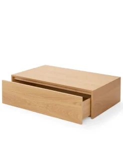 New Works Sofaborde<Mass Coffee Table High, oak fra