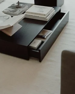 New Works Sofaborde<Mass Coffee Table Wide, oak fra