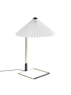 HAY Spots<Matin Bordlampe, mirror plated base fra