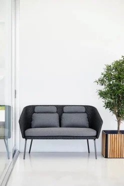 Cane-line Havebænke<Mega Dining Bænk, inkl. hyndesæt fra