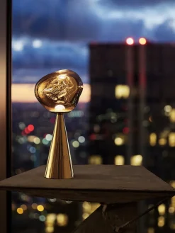 Tom Dixon Portable Lamper|Spots<Melt Portable Bordlampe, silver fra