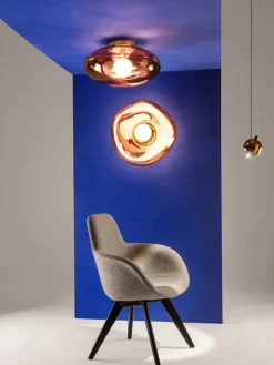 Tom Dixon Væglamper|Spots<Melt Surface Væglampe, chrome fra