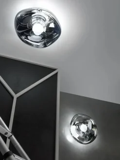 Tom Dixon Væglamper|Spots<Melt Surface Væglampe, chrome fra
