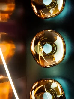 Tom Dixon Væglamper|Spots<Melt Surface Væglampe, gold fra