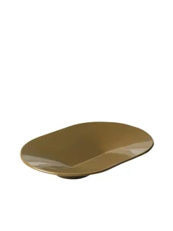 Muuto Service<Mere Bowl 52 x 36 cm, brown green fra