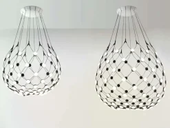 Luceplan Spots|Pendler<Mesh LED Pendel, Ø55 fra