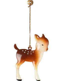 Maileg Juletræspynt<Metal ophæng, Bambi, small fra