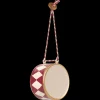 Maileg Juletræspynt<Metal ornament, stor tromme - Rød fra