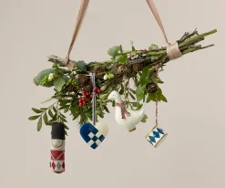 Maileg Juletræspynt<Metal Ornament, tromme, lille - rød fra