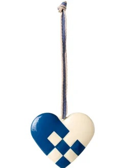 Maileg Juletræspynt<Metalophæng Lille Hjerte, red fra