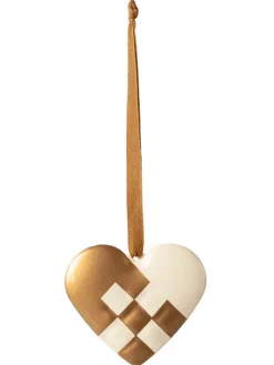 Maileg Juletræspynt<Metalophæng Lille Hjerte, red fra