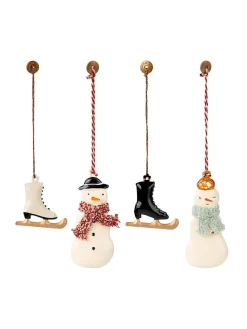 Maileg Juletræspynt<Metalophæng sæt, winter wonderland fra