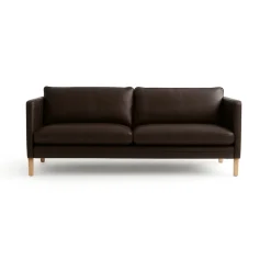 Mogens Hansen Sofaer<MH276 4 pers. sofa i Baltique anilinlæder fra