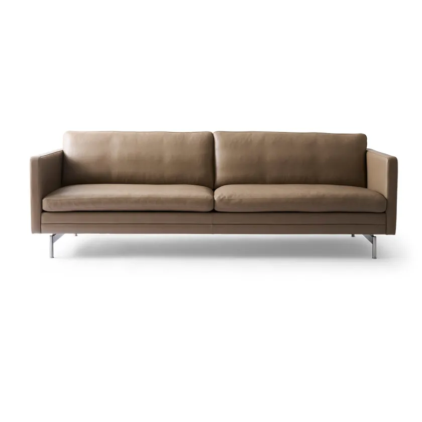 Mogens Hansen Sofaer<MH276 4 pers. sofa i Baltique anilinlæder fra