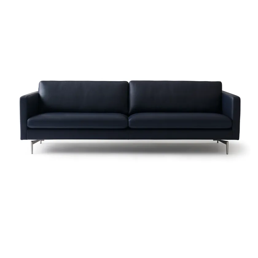 Mogens Hansen Sofaer<MH276 4 pers. sofa i Baltique anilinlæder fra