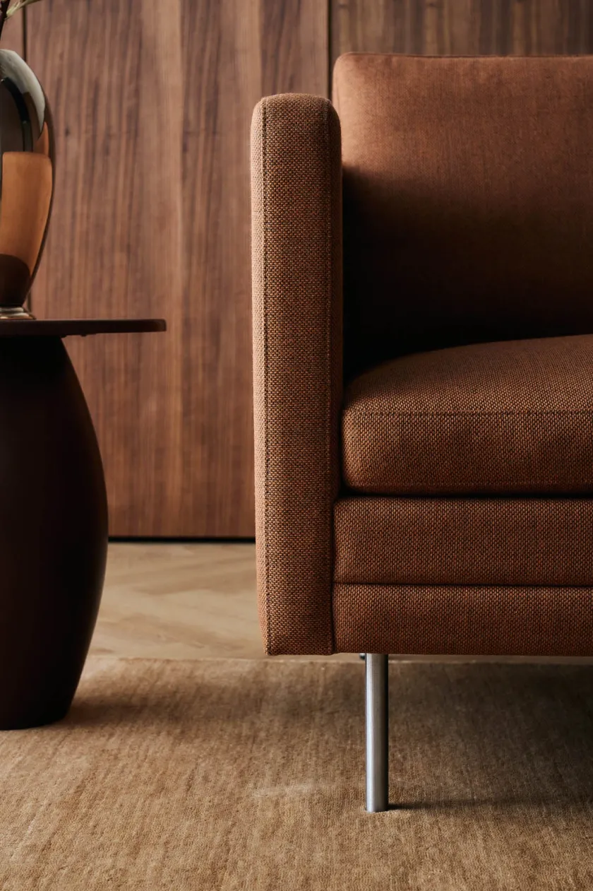 Mogens Hansen Sofaer<MH276 4 pers. sofa i Baltique anilinlæder fra