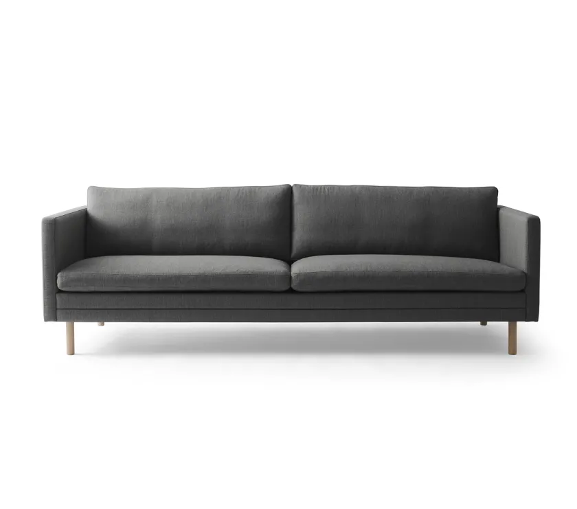Mogens Hansen Sofaer<MH276 4 pers. sofa i Baltique anilinlæder fra